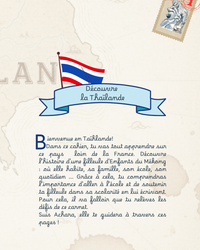 Carnet de jeux - Thaïlande