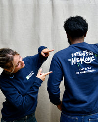 Sweat-shirt Enfants du Mékong - mixte