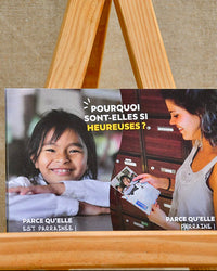 Pourquoi sont-elles si heureuses - flyers A6