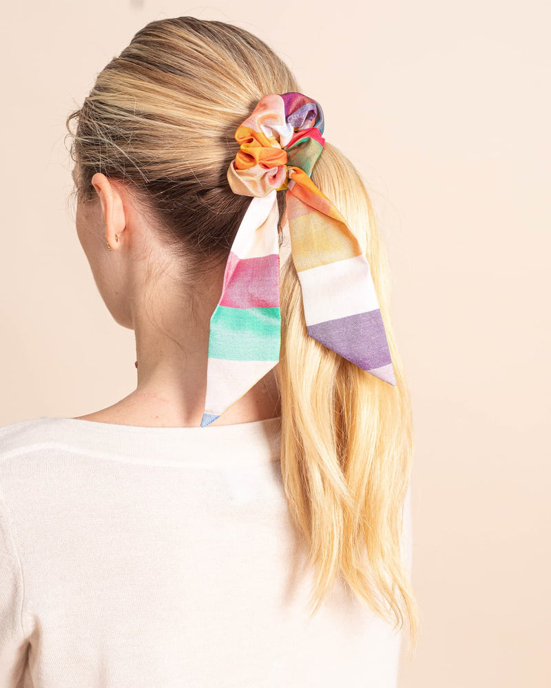 Foulchi en soie multico sun