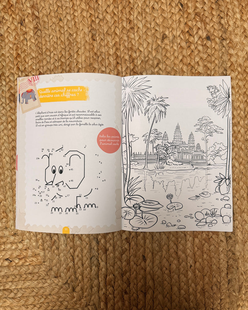 Carnet de jeux - Cambodge